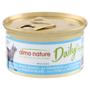 Almo Nature Daily Blik Mousse Tonijn & Kabeljauw – Nat Kattenvoer – 85 g