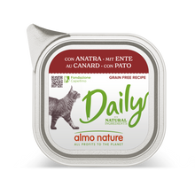 Almo Nature Daily Kuipje Eend – Nat Kattenvoer – 100 g
