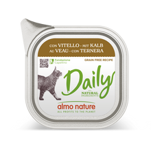 Almo Nature Daily Kuipje Kalf – Nat Kattenvoer – 100 g