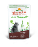 Almo Nature Holistic Maaltijdzakje Anti-haarbal Rund – Nat Kattenvoer – 70 g
