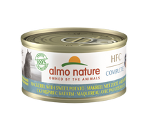 Almo Nature HFC Blik Compleet Makreel & Aardappelen – Nat Kattenvoer – 70 g