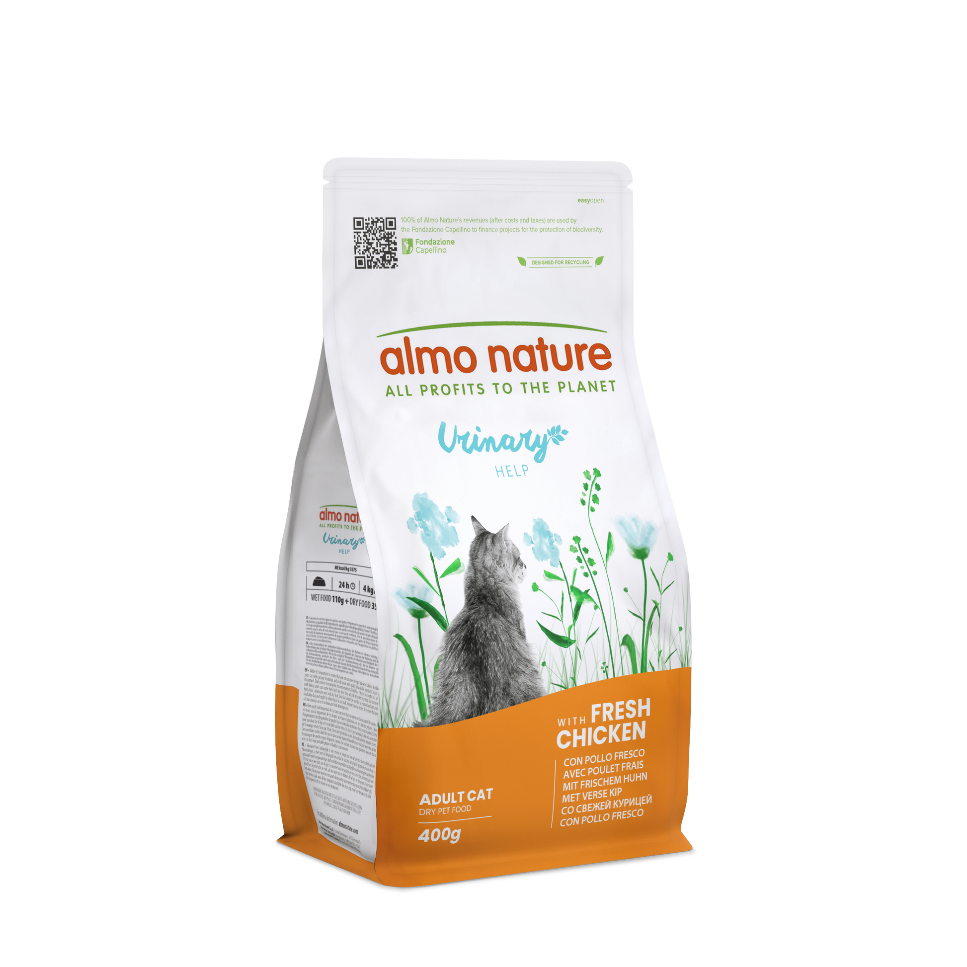Almo Nature Functional Urinary Help Kip – Droog Kattenvoer – 400 g