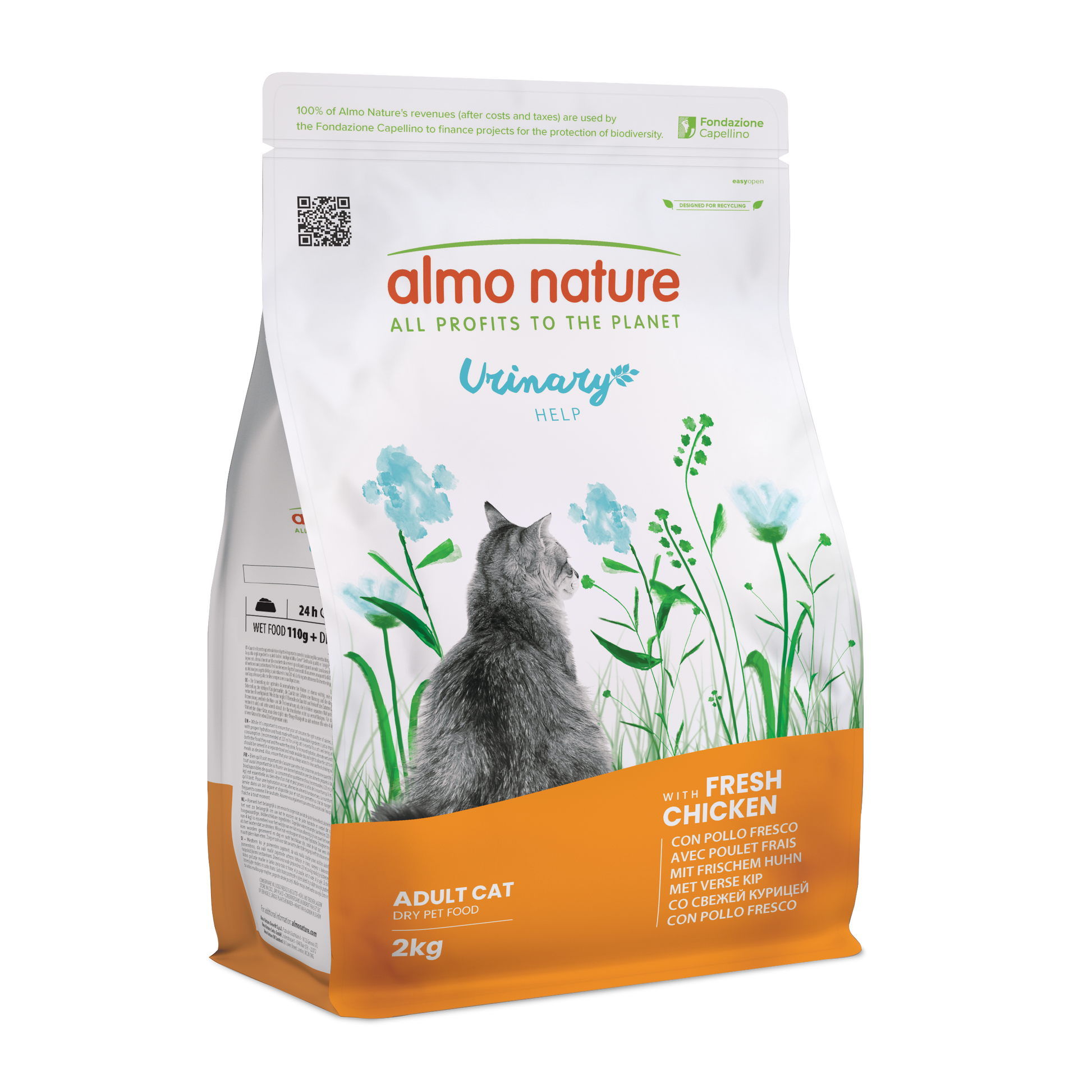 Almo Nature Functional Urinary Help Kip – Droog Kattenvoer – 2 kg