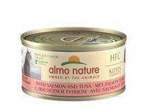 Almo Nature HFC Kitten Blik Compleet Zalm & Tonijn – Nat Kattenvoer – 70 g