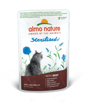 Almo Nature Holistic Maaltijdzakje Gesteriliseerd Rund – Nat Kattenvoer – 70 g