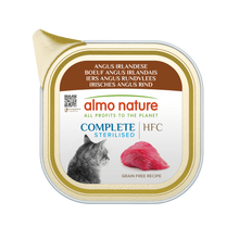 Almo Nature HFC Kuipje Compleet Gesteriliseerd Angus Rund – Nat Kattenvoer – 85 g