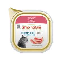 Almo Nature HFC Kuipje Compleet Gesteriliseerd Ham – Nat Kattenvoer – 85 g