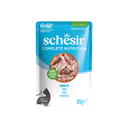 Schesir Complete & Balanced Gelei Tonijn in Maaltijdzakjes – Natvoer – 85 g