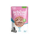 Schesir Kitten Care 3-12 Gelei Tonijn in Maaltijdzakjes – Natvoer – 85 g