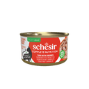 Schesir Complete & Balanced Gelei Tonijn & Garnalen in Blik – Natvoer – 85 g