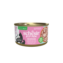 Schesir Kitten Care 3-12 Gelei Tonijn & Aloe in Blik – Natvoer – 85 g