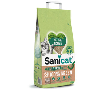 Sanicat Natura Activa 100% Green – 7,5 kg