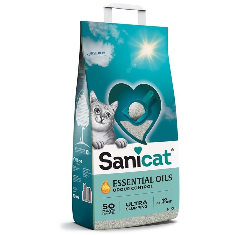 Sanicat Essential Oils Ultra White Fragrance Free – 10 kg