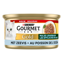 Gourmet Gold Blik Luxe Mix Zeevis – Nat Kattenvoer – 85 g