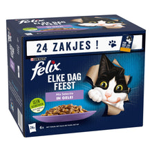 Felix Elke Dag Feest mix selectie in gelei 24x85gr kattenvoer