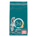 Purina ONE Zalm droog kattenvoer voor volwassen katten 7,5 kg verpakking voorkant