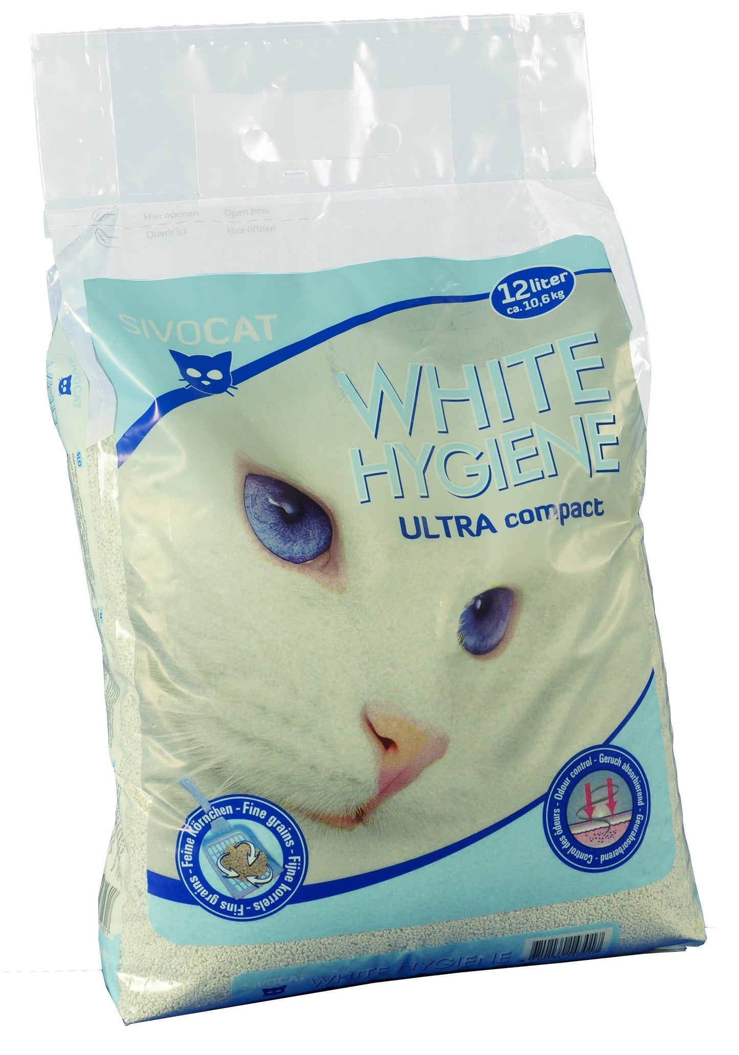 Sivocat White Hygiene Ultra Compact – 12 L