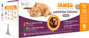 IAMS Delights Maaltijdzakje Adult Vlees & Vis Selectie Saus Multipack – Nat Kattenvoer – 48 x 85 g