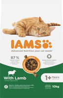 IAMS Adult Lam – Droog Kattenvoer – 10 kg