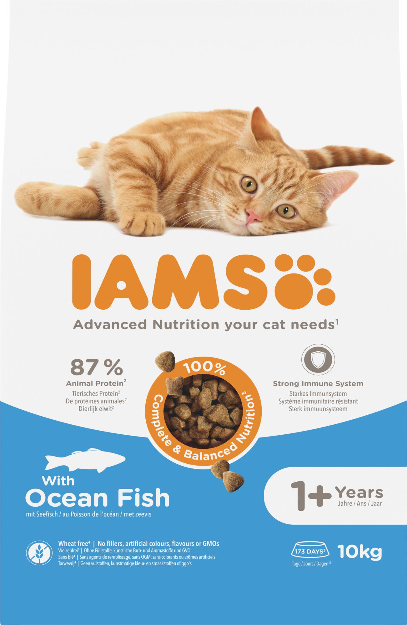 IAMS Adult Oceaanvis – Droog Kattenvoer – 10 kg