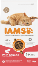 IAMS Adult Zalm – Droog Kattenvoer – 3 kg