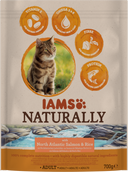 IAMS Naturally Adult Noord-Atlantisch Zalm & Rijst – Droog Kattenvoer – 700 g