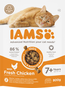 IAMS Senior Kip – Droog Kattenvoer – 800 g