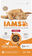 IAMS Adult Binnenkat Kip – Droog Kattenvoer – 3 kg