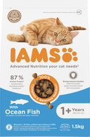 IAMS Adult Oceaanvis – Droog Kattenvoer – 1,5 kg