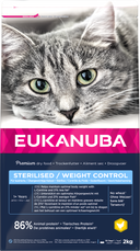 Eukanuba Adult Gesteriliseerd/Gewichtscontrole Kip – Droog Kattenvoer – 2 kg