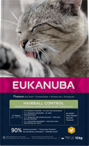 Eukanuba Adult Haarbalcontrole Kip – Droog Kattenvoer – 10 kg