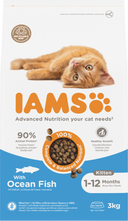 IAMS Kitten Oceaanvis – Droog Kattenvoer – 3 kg