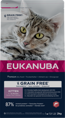Eukanuba Kitten Graanvrij Zalm – Droog Kattenvoer – 2 kg
