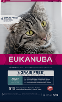 Eukanuba Adult Graanvrij Zalm – Droog Kattenvoer – 10 kg