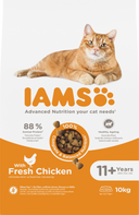 IAMS Senior 11+ Kip – Droog Kattenvoer – 10 kg