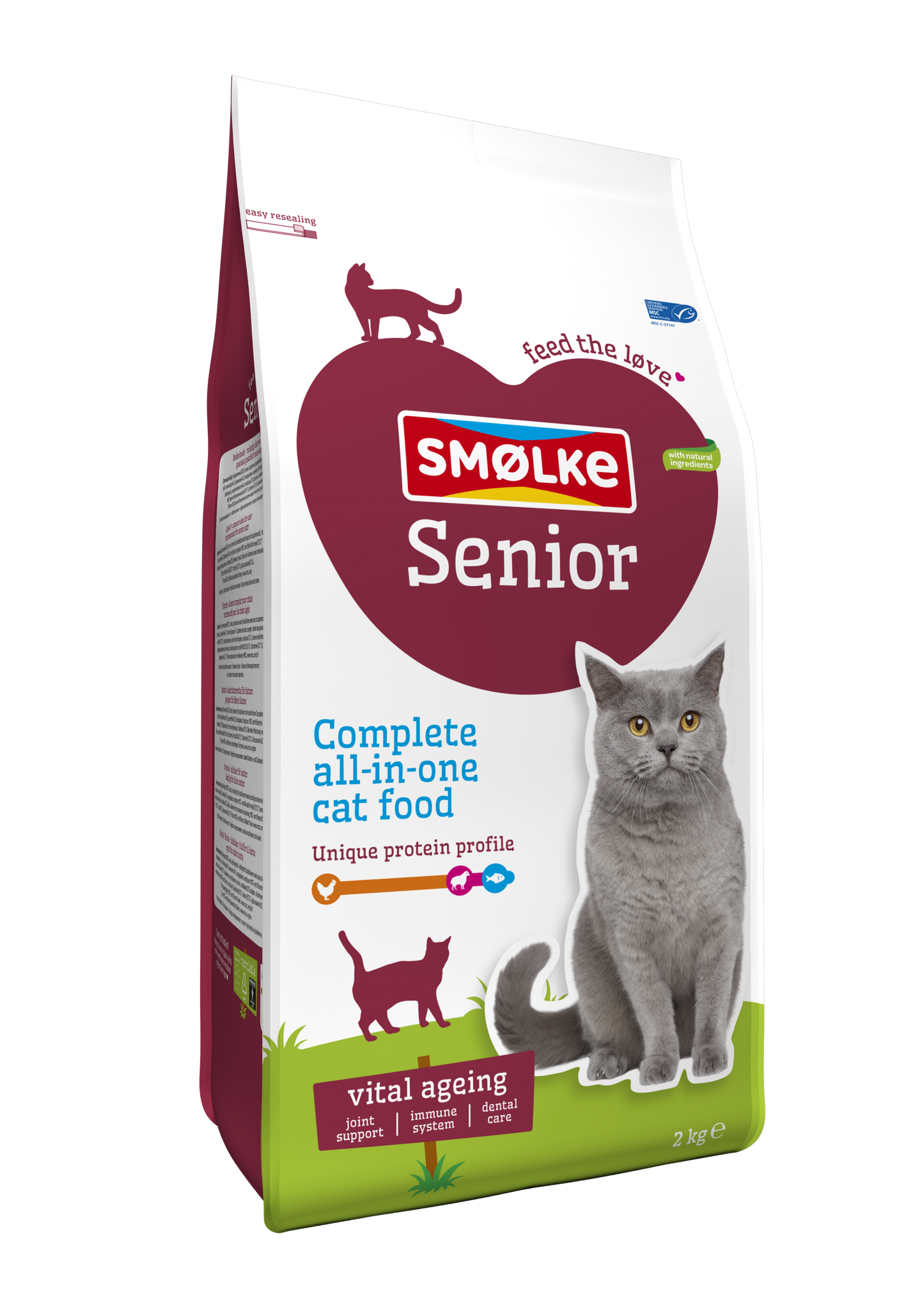 Smølke Senior – Droog Kattenvoer – 2 kg