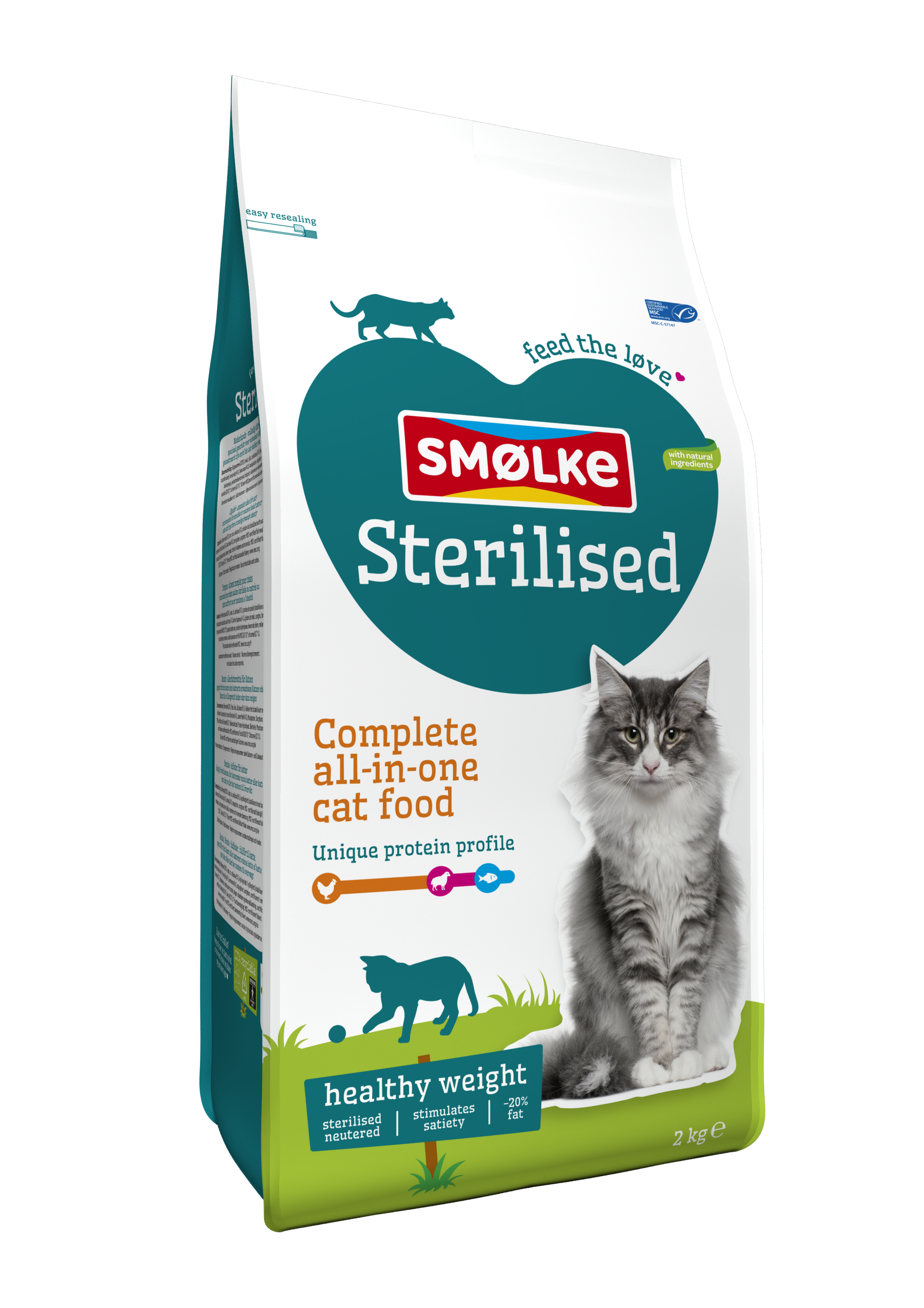 Smølke Gesteriliseerd – Droog Kattenvoer – 2 kg