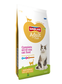 Smølke Vis & Rijst voor Volwassen Katten – Droog Kattenvoer – 10 kg