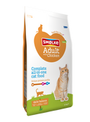Smølke Kip & Rijst voor Volwassen Katten – Droog Kattenvoer – 10 kg