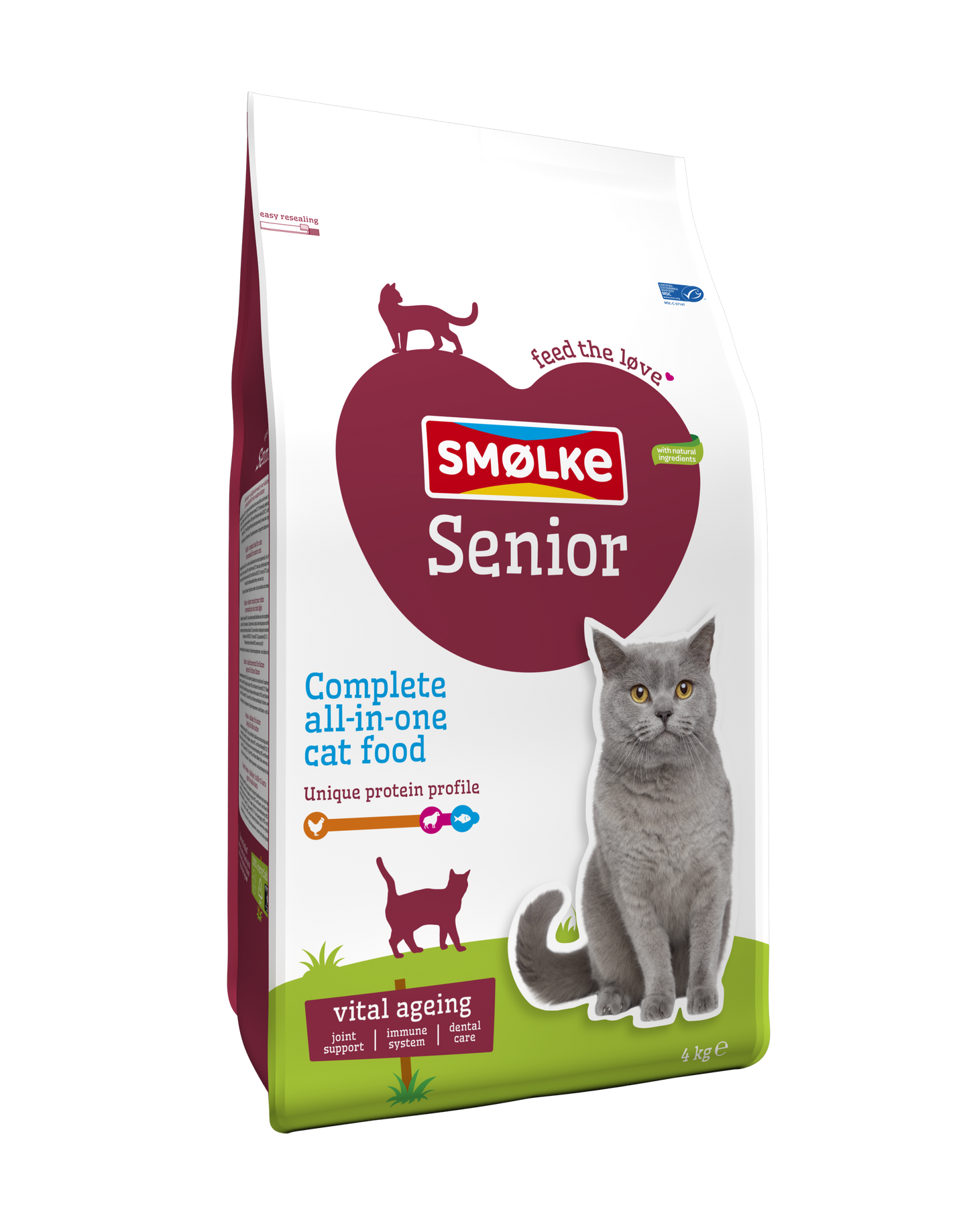 Smølke Senior – Droog Kattenvoer – 4 kg
