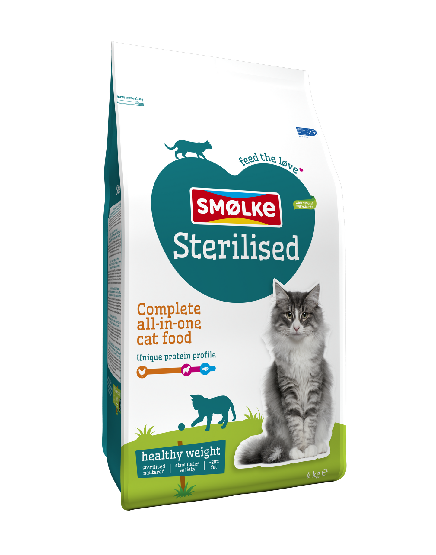 Smølke Gesteriliseerd – Droog Kattenvoer – 4 kg