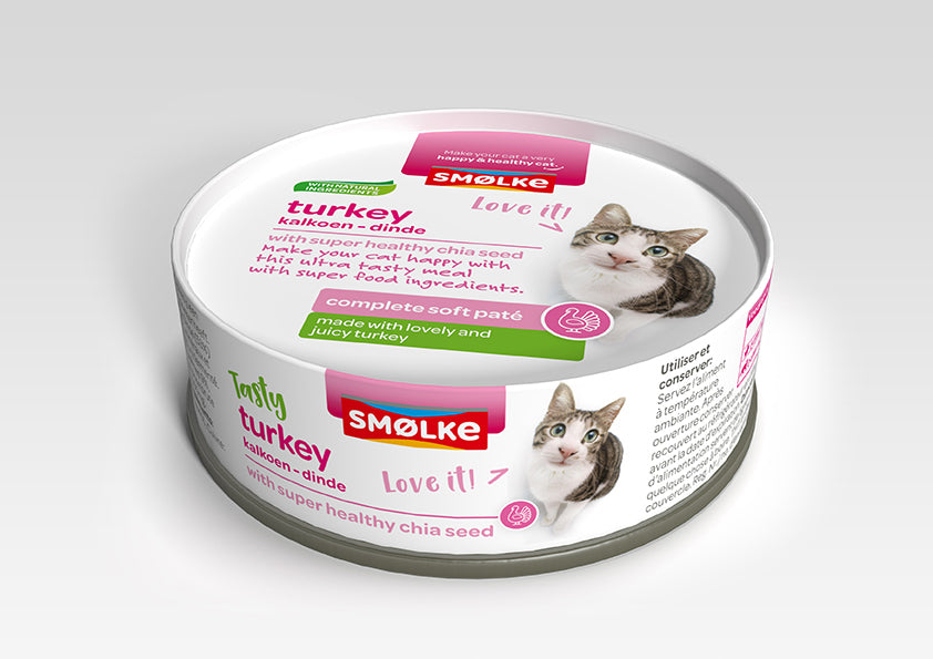 Smølke Soft Paté Kalkoen – Natvoer – 80 g