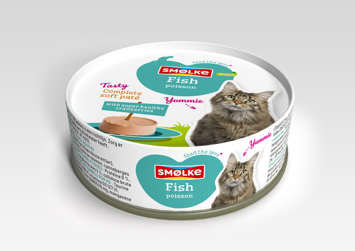 Smølke Soft Paté Vis – Natvoer – 80 g