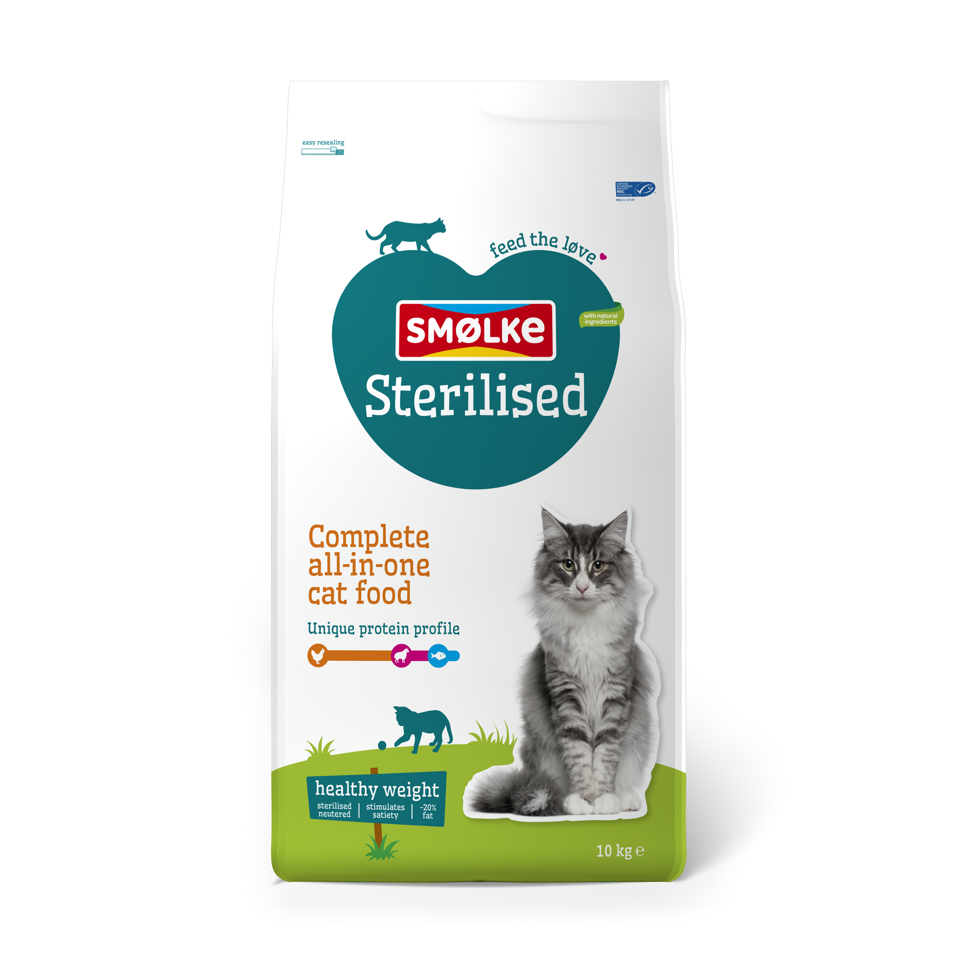 Smølke Gesteriliseerd – Droog Kattenvoer – 10 kg