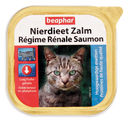 Beaphar Nierdieet Kat Zalm nat kattenvoer 100 g verpakking voorkant