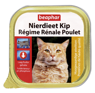 Beaphar Nierdieet Kat Kip – Nat Kattenvoer – 100 g