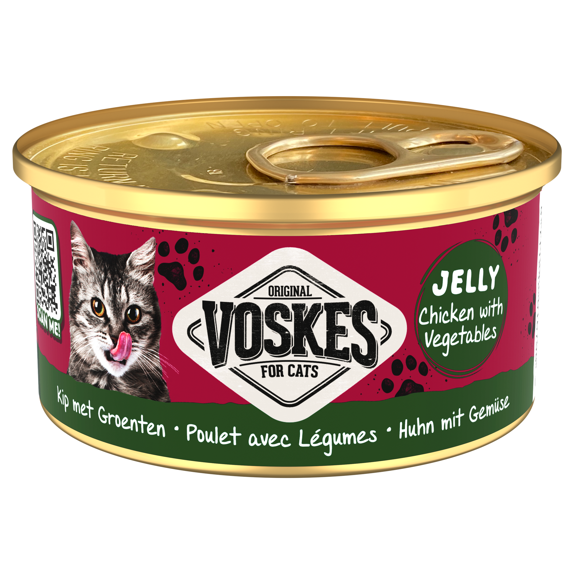 Voskes Gelei Kip & Groenten – 85 g