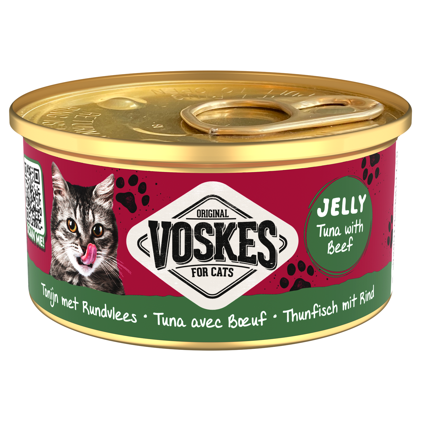 Voskes Gelei Tonijn & Rundvlees – 85 g
