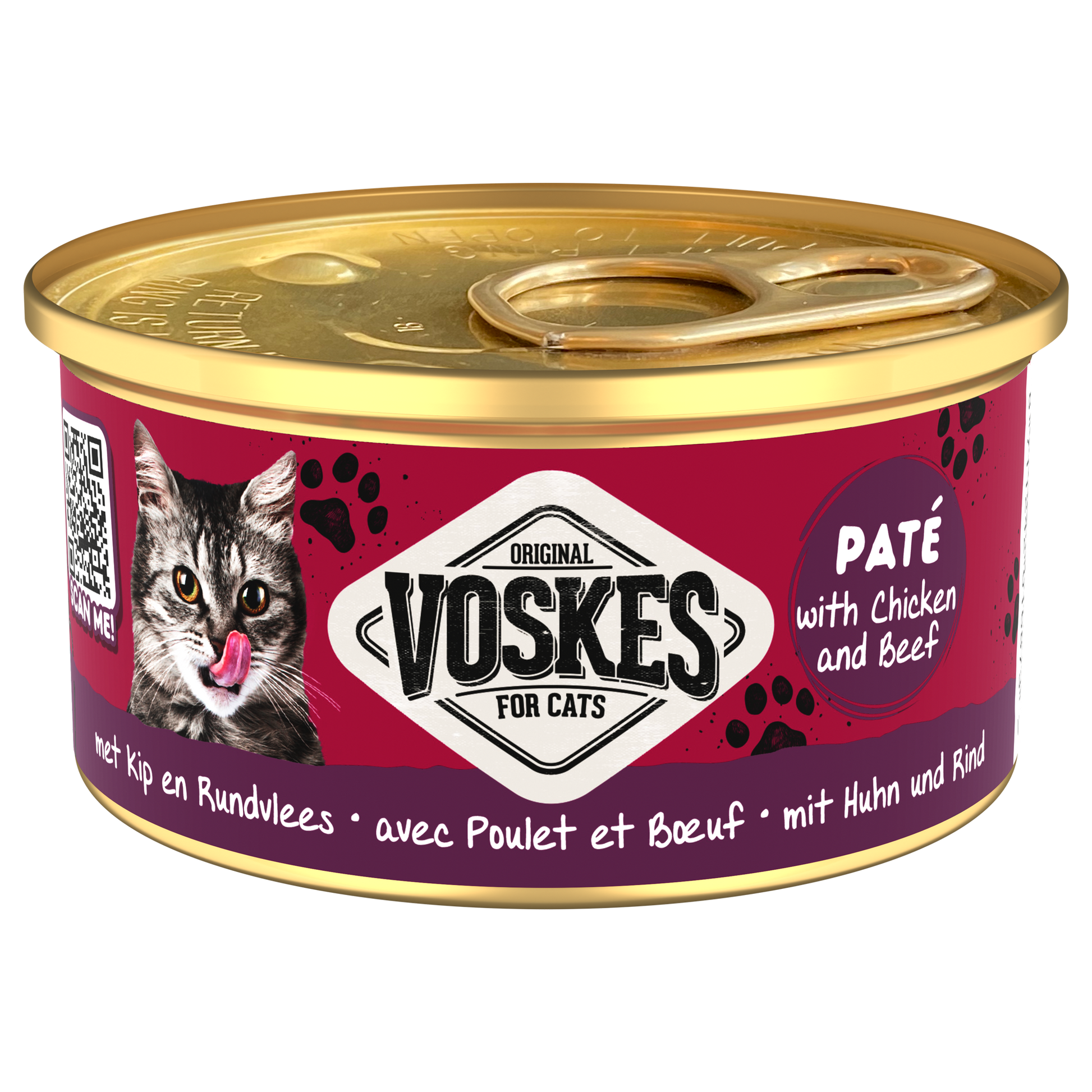 Voskes Paté Kip & Rundvlees – 85 g
