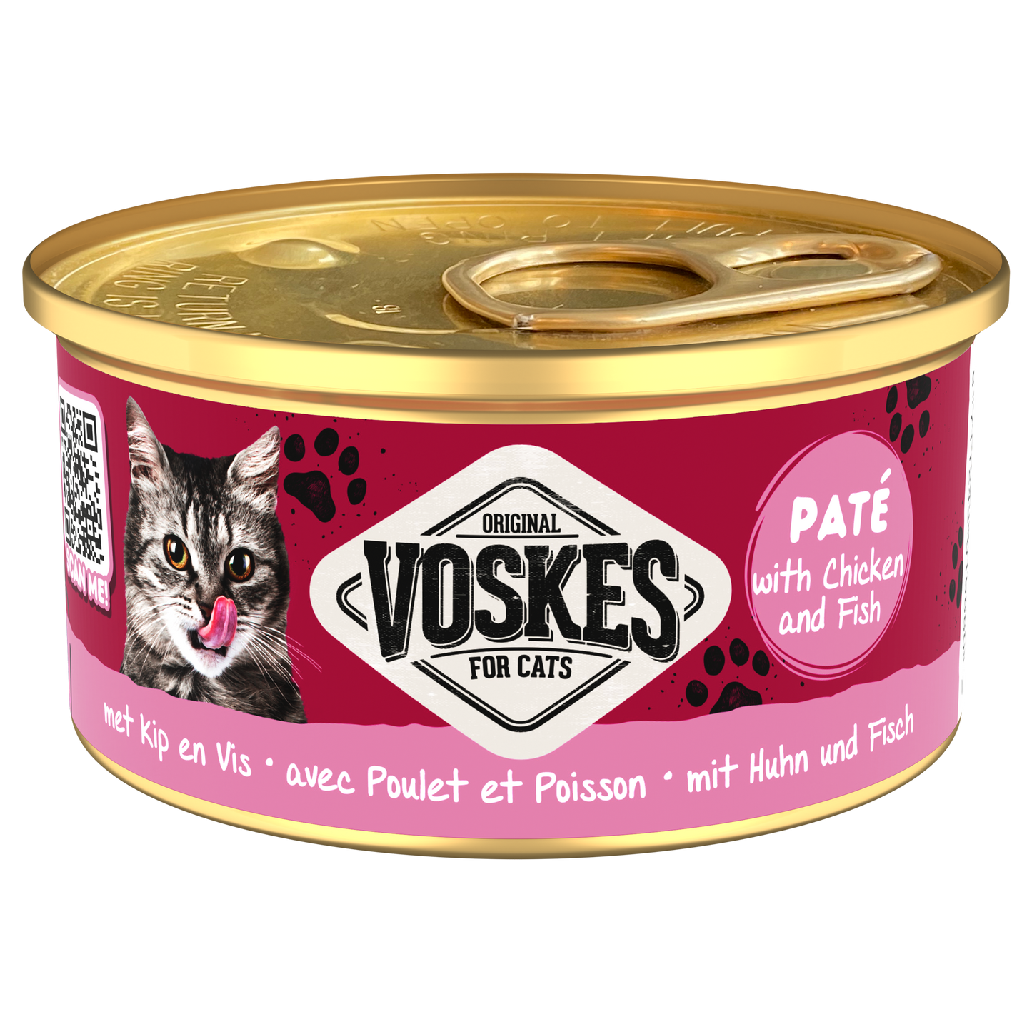 Voskes Paté Kip & Vis – 85 g